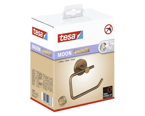 Tesa Moon Bronze toalettpappershållare i förpackning