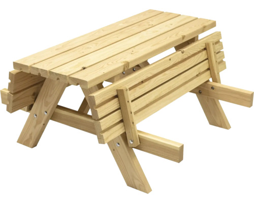 Picknickbord i trä för utomhusbruk