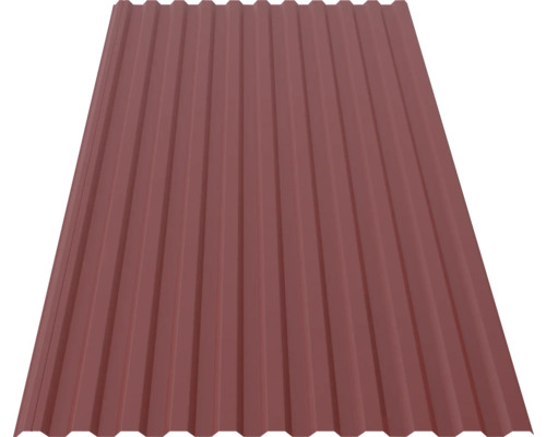Takplåt LINDAB LLP20 Förslöv mörkröd 3000x1000x0,5 mm Takplåt LINDAB LLP20 Förslöv mörkröd 3000x1000x0,5 mm