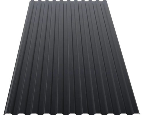 Takplåt LINDAB LLP20 Förslöv svart 6000x1000x0,5 mm Takplåt LINDAB LLP20 Förslöv svart 6000x1000x0,5 mm
