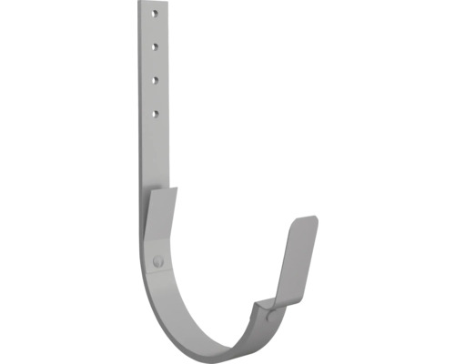 Takrännkrok LINDAB antracitmetallic 180 mm Takrännekrok av metall med fästhål