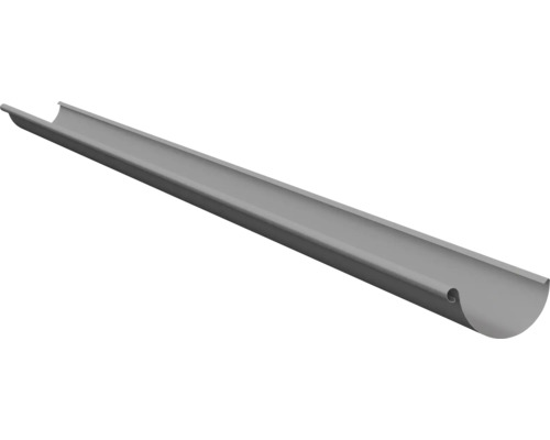 Hängränna LINDAB R100 antracitmetallic 6000 mm Hängränna LINDAB R100 antracitmetallic 6000 mm