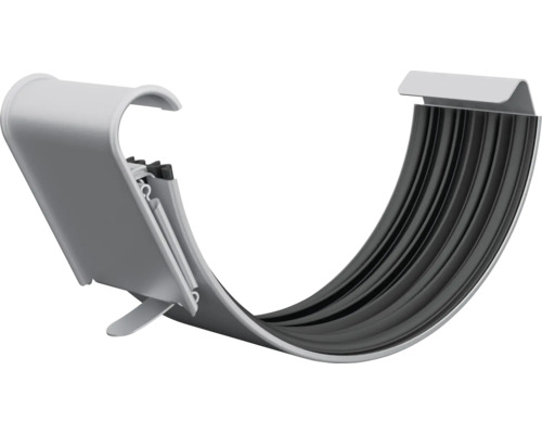 Rännskarv LINDAB RSK 100 silvermetallic Takränneände av plast