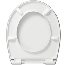 Toalettsits med mjukstängning WC-Sits Anjo vit oval-thumb-1