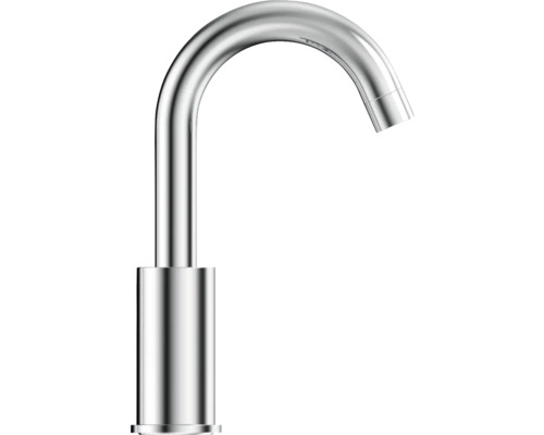 Metallkran med böjd pip