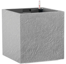 Fyrkantig blomlåda med bevattningssystem