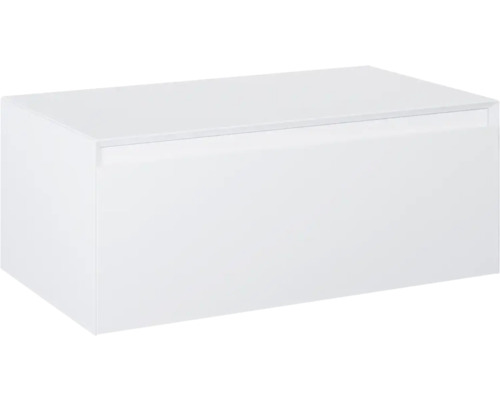 Tvättställsunderskåp JUNGBORN Decem vit matt MDF 1 låda 80x31,9x45,8 cm