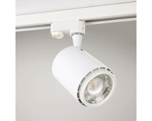 Spotlight för skensystem av metall