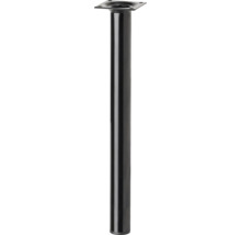 Bordsben TARROX runt 600x Ø30mm svart