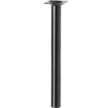 Bordsben TARROX runt 400x Ø30mm svart