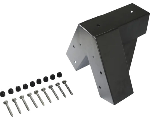 Gunganslutning av metall med skruvar och täcklock