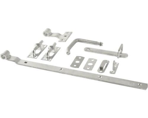 Grindset av metall för montering på en grind