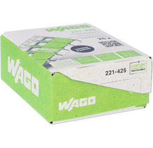 Förpackning Wago 221-425 kopplingsplint med spak