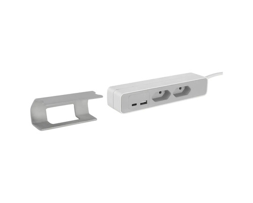 Grenuttag med USB-port och hållare