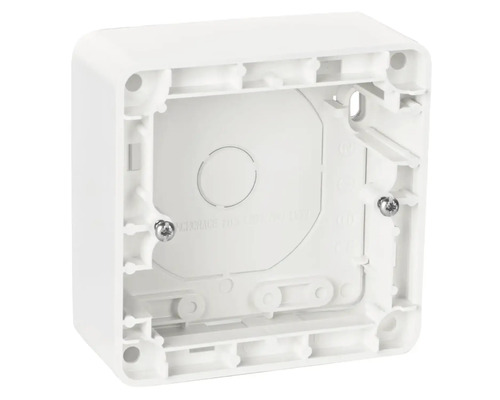 Utanpåliggande kopplingsdosa av plast