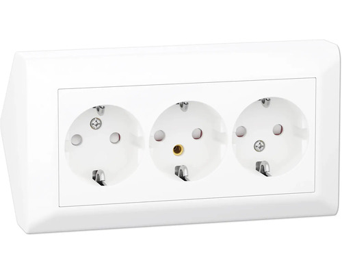 Trippeluttag för väggmontage