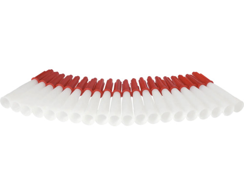 Flera doseringsmunstycken av plast för patroner