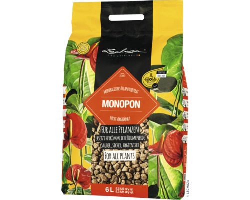 Granulat LECHUZA Monopon 6L neutral