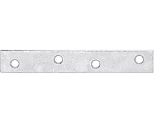 Förbindningsbleck KAISERTHAL 100x15mm sendzimirförzinkad Anslutningsplatta med fyra hål
