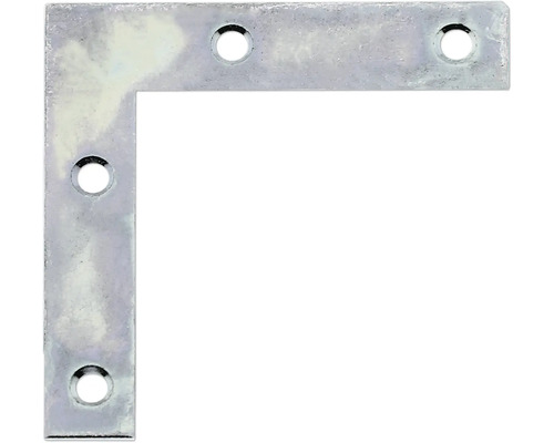 Hörnjärn KAISERTHAL 50x50x10mm sendzimirförzinkad Vinkelbeslag med hål