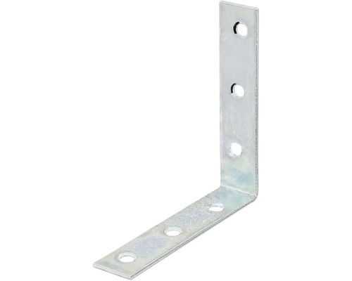 Stolsvinkel KAISERTHAL 90x90x19mm sendzimirförzinkad Vinkelbeslag med hål av metall