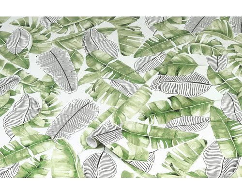Tapet med bananbladsmönster