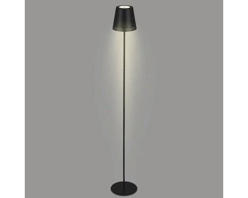 Golvlampa med lampskärm och rund fot