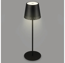 Bordslampa BRILONER utomhus svart, IP44