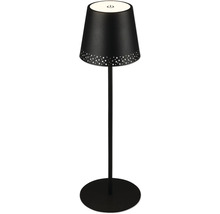 Bordslampa BRILONER utomhus svart, IP44