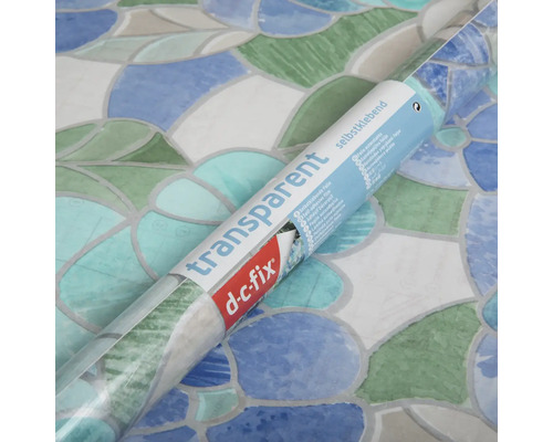 Rulle transparent självhäftande folie med mosaikmönster