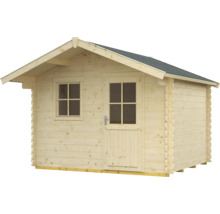 Friggebod SKAN HOLZ Como inkl. golv 340x400cm natur