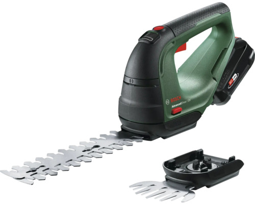 Gräs-/busksax BOSCH AdvancedShear 18 inkl. batteri och laddare