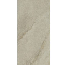 Beige keramisk platta med marmorlook