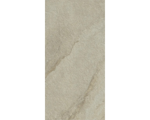 Beige keramisk platta med marmorlook
