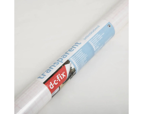 Rulle transparent, självhäftande film från d-c-fix