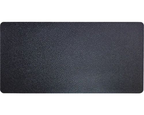 Svart halkskyddsmatta med texturerad yta