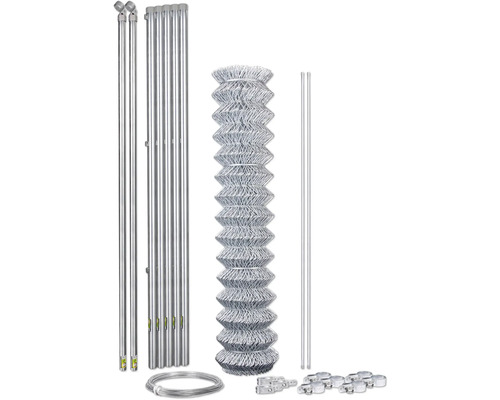 Komplett stängsel med stängselstolpar, spänntråd och tillbehör