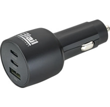 Billaddare med tre portar