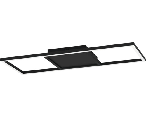 Taklampa EGLO Crosslink 21W Svart LED taklampa med rektangulär design