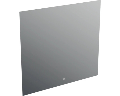 Spegel med belysning JUNGBORN Quattro Sedici Nove touchsensor 100x90 cm LED IP44 Rektangulär spegel med LED-belysning