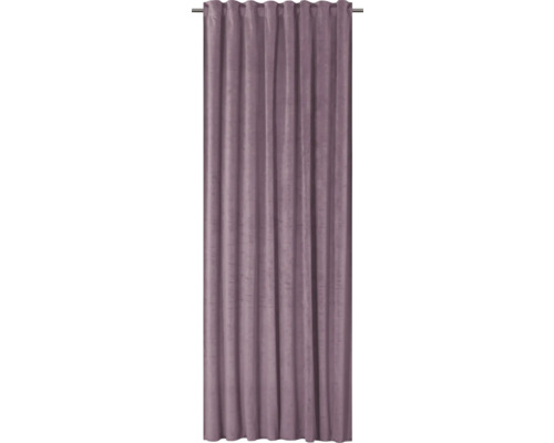 Sammetsgardin Velvet m. veckband rosa 140x280cm Sammetsgardin Velvet m. veckband rosa 140x280cm
