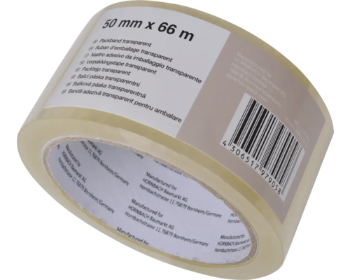 Transparent tejp, 50 millimeter x 66 meter
