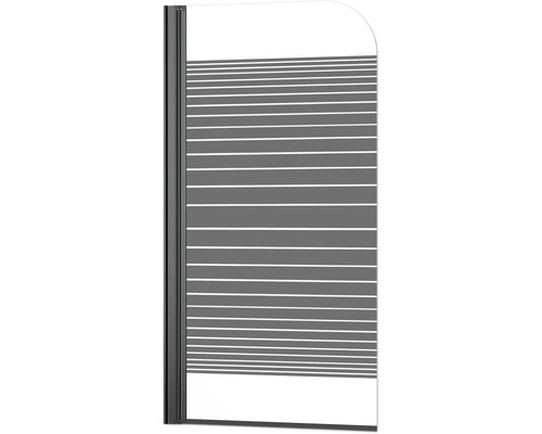 Staket med horisontella lameller