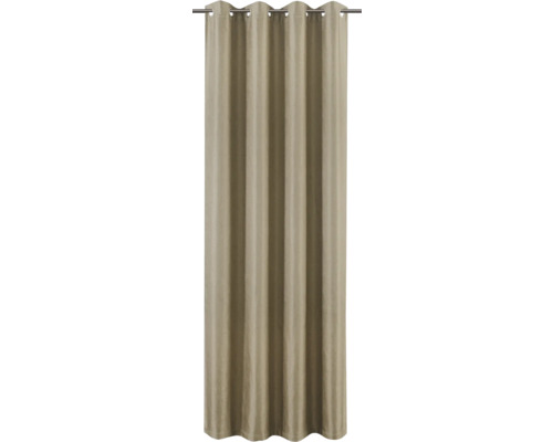 Öljettlängd Wave taupe 140 x 280 cm Öljettlängd Wave taupe 140 x 280 cm