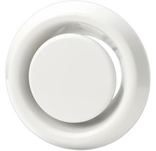 Rund tallriksventil av plast