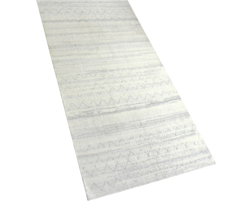 Matta med horisontella linjer och sicksackmönster