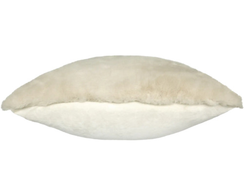 Dekorativ kudde med pälsimitation