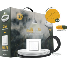 Golvvärmekabel AMIKSweden med Wi-Fi termostat 30 m 300 W 3 kvm 8935975