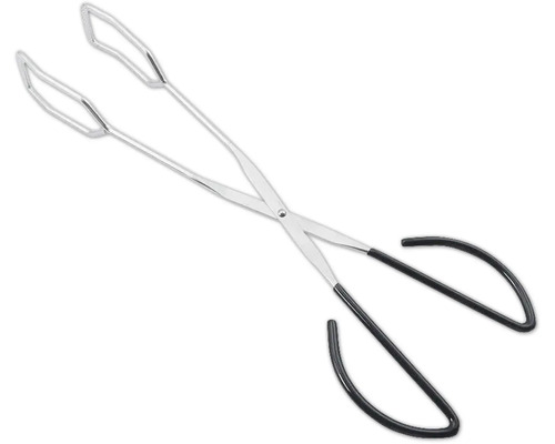 Grilltång av rostfritt stål med handtag