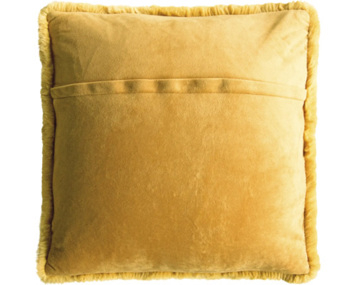 Fyrkantig kudde med fransar